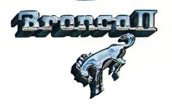 1985 Bronco II badging